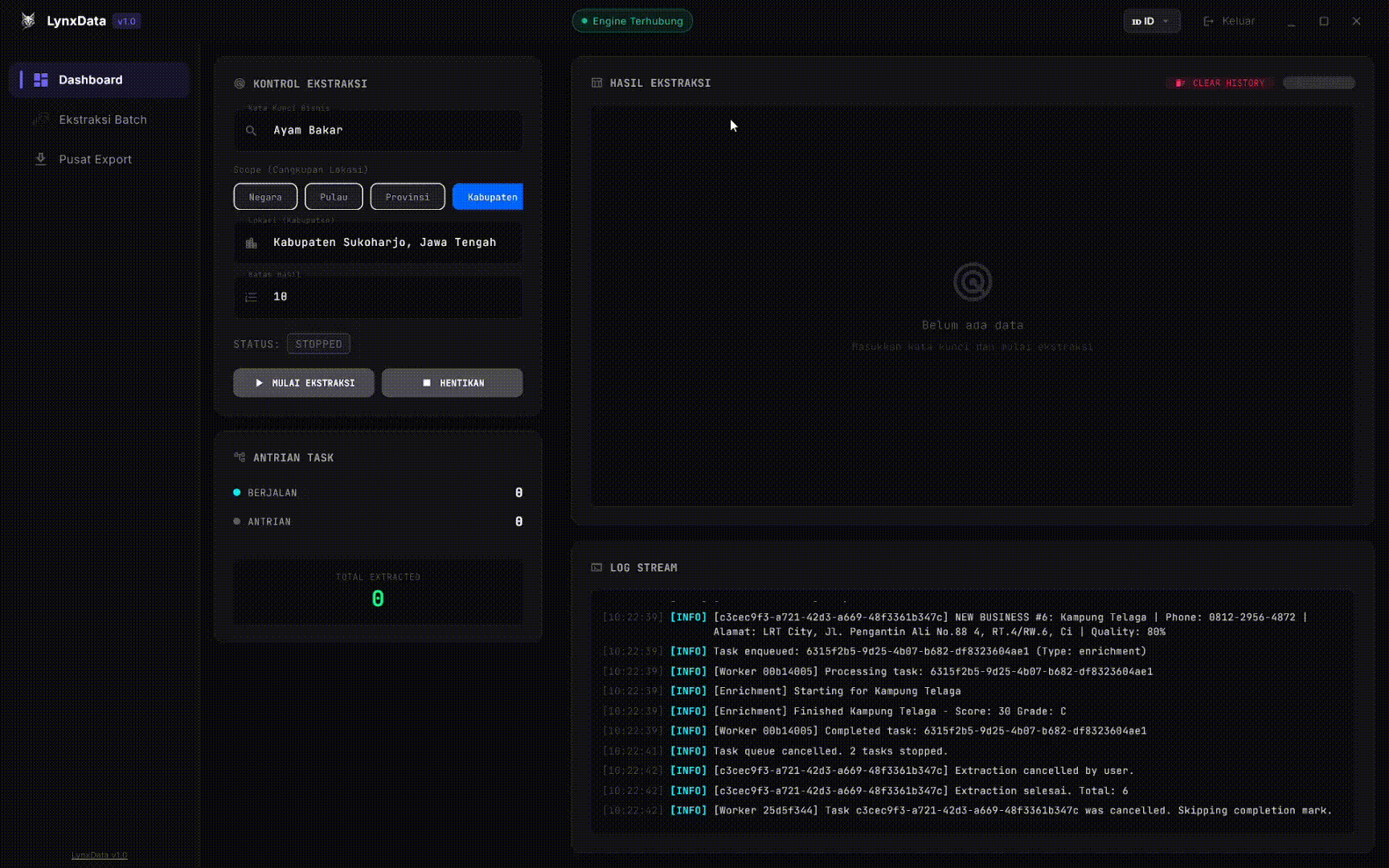 LynxData Live Demonstration